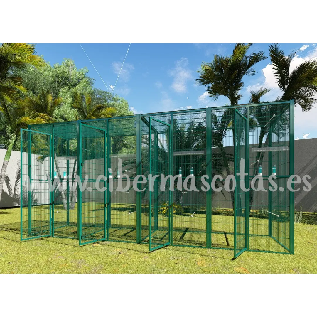 Voladero 4x1 con 4 divisiones