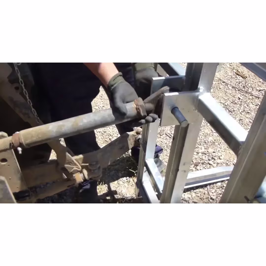 KIT Enganche + Ruedas Corral Movil