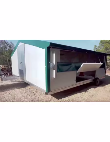 KIT Enganche + Ruedas Corral Movil