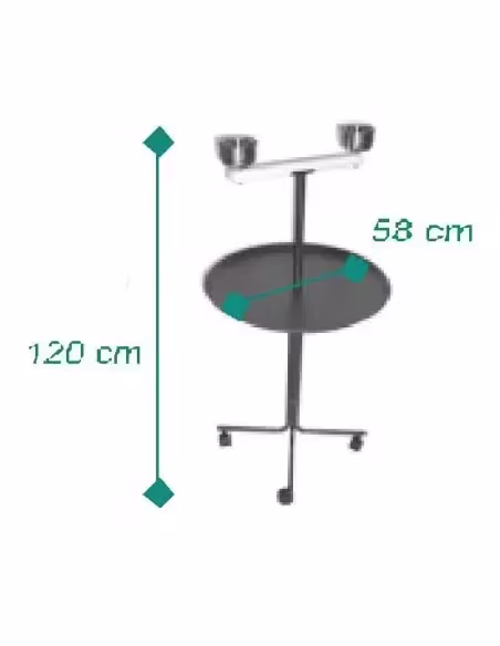 Pie para Loro 120x58 cm | CiberMascotas