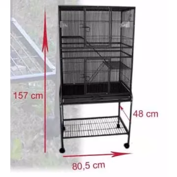Jaula - pajarera para pequeños loros